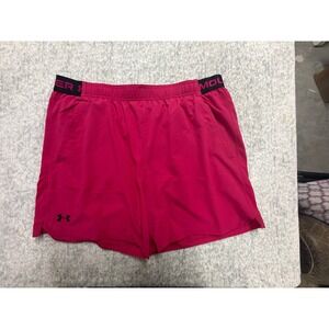 Under Armour Mens Vanish Woven 6in Shorts Pink 1373718-681 Size‎ 2XL NWT